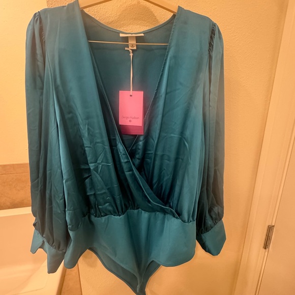 Sergio Hudson x Target wrap bodysuit 1X NWT - Picture 3 of 3